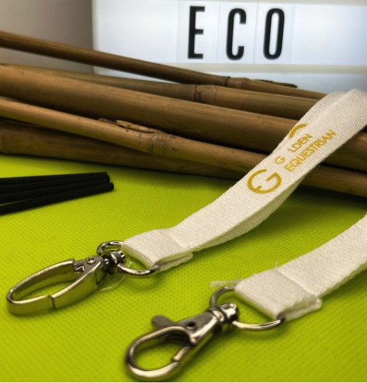 BAMBOO lanyard with your logo