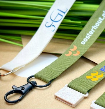 COTTON PURE lanyard with your logo