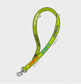 20mm Sublimation Lanyard with Hook