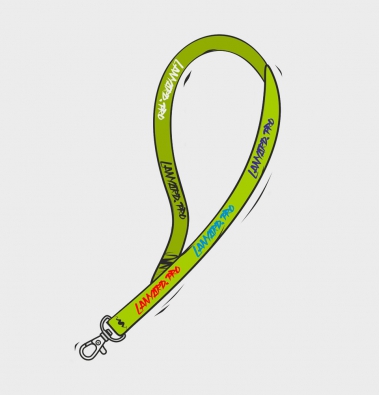 10mm Sublimation Lanyard with Hook