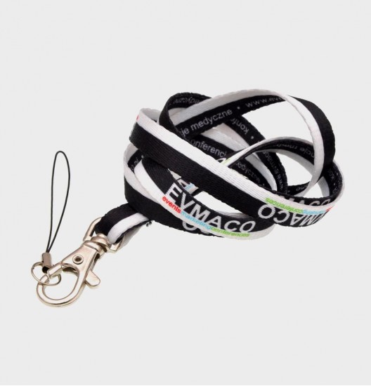 10mm Sublimation Lanyard with Hook and Safety Clip
