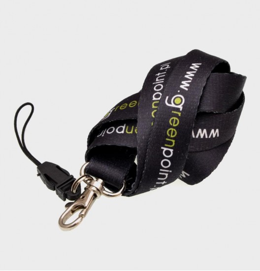 10mm Sublimation Lanyard with Hook and Buckle