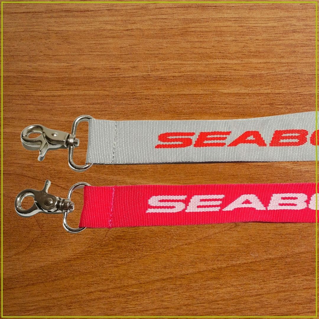 DOUBLE TUNNEL JACQUARD Premium Lanyard