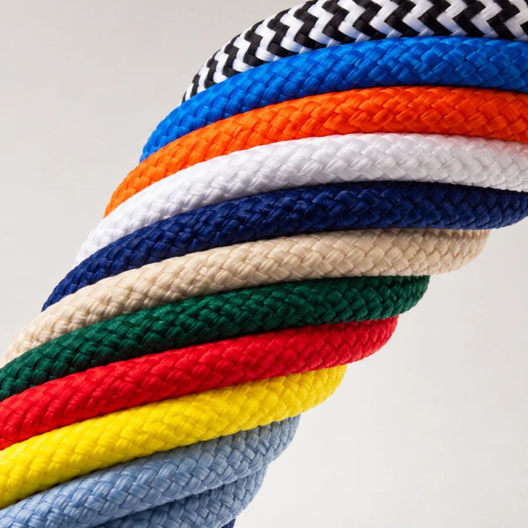 Rope custom Phone Lanyard 8mm with Patch | Promotional Crossbody Phone Strap