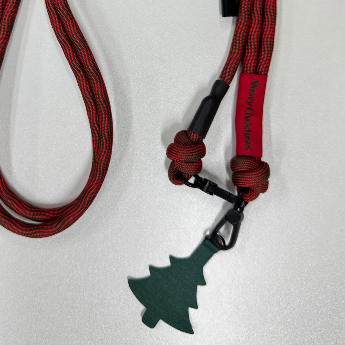 Special Holiday Edition – 2-Part Phone Lanyard with Christmas Tree Charm!