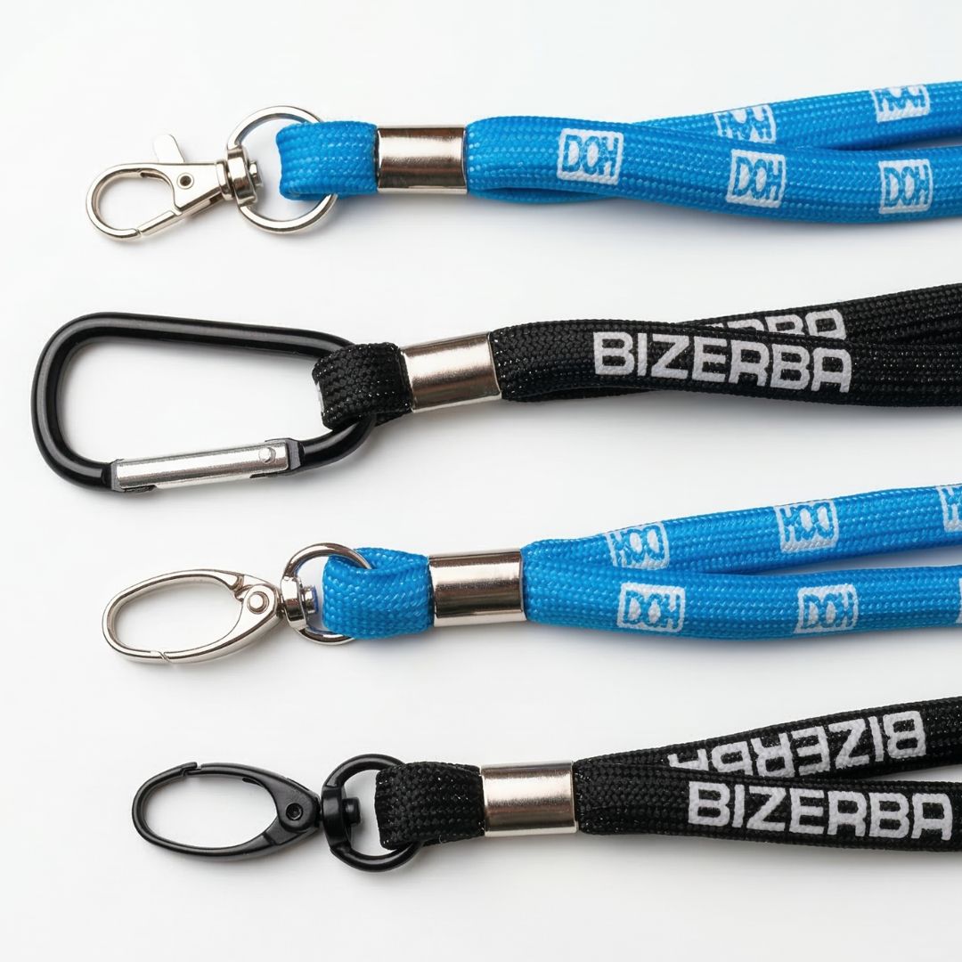 Tubular filled lanyard sublimation fi 10mm