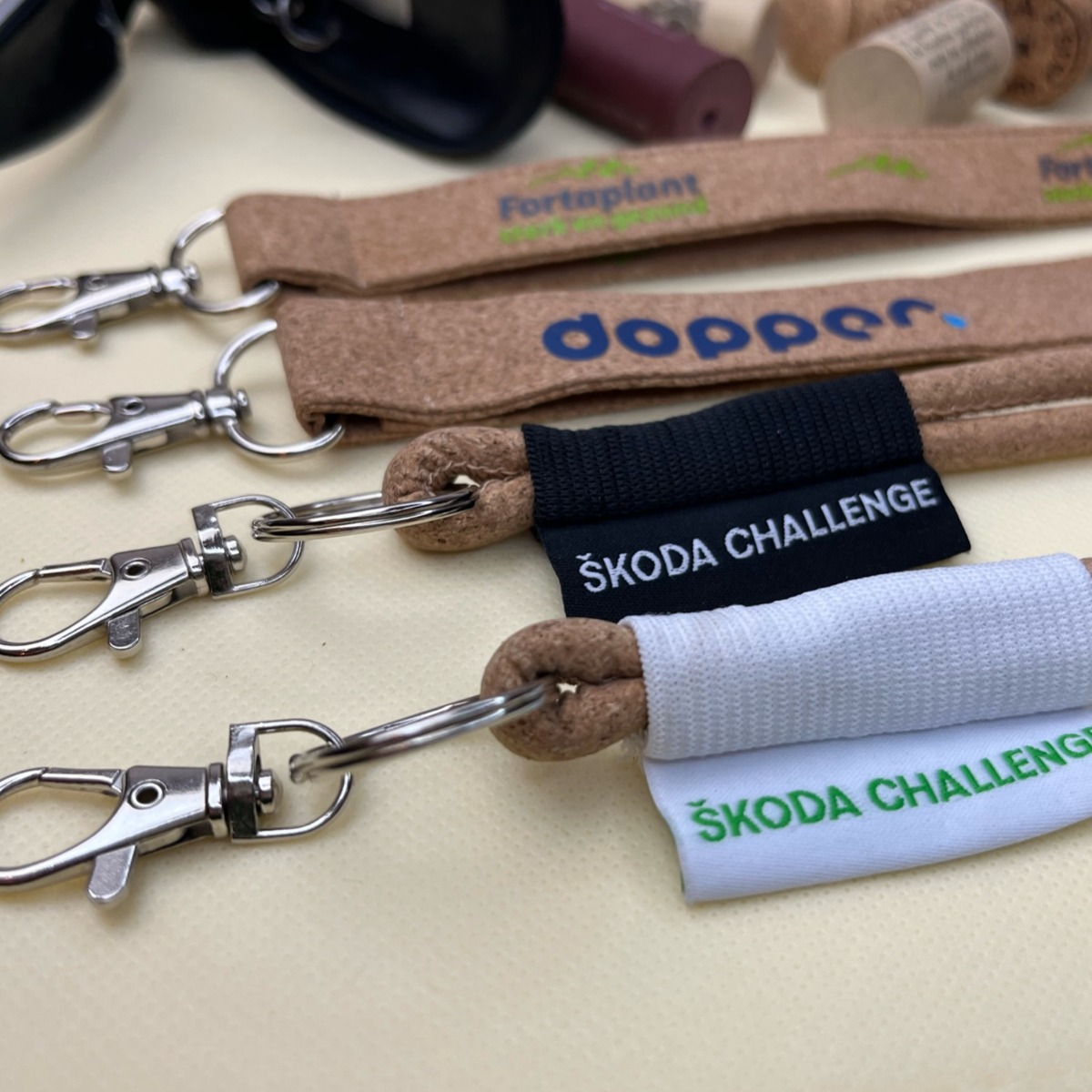 CORK Label Long Lanyard – Sustainable Style Meets Premium Branding
