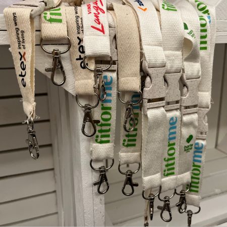 Cotton Organic Lanyard