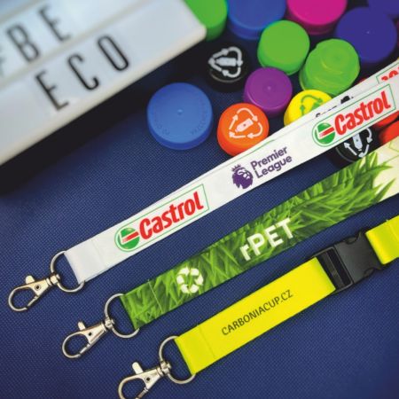 rPET Sublimation lanyard 15mm