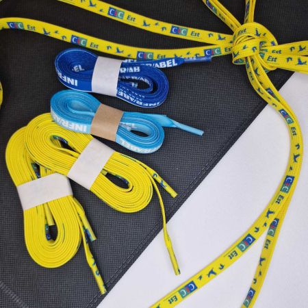 Personalized Printed 10mm Shoelaces