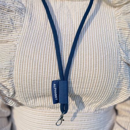 Long Soft Lanyard with Custom Label