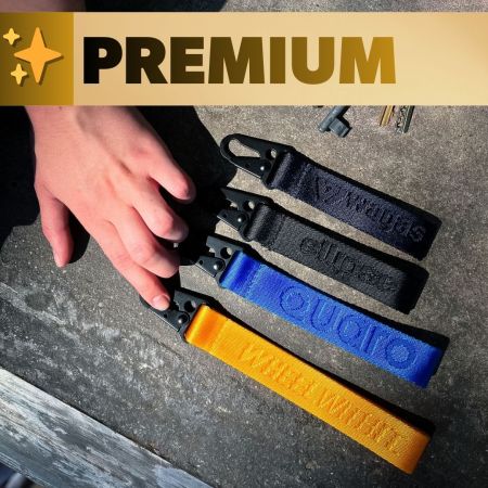 Personalized Nylon Deep Woven Keyring - Hit of 2025