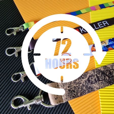72h - Classic Sublimation Lanyard - 20mm