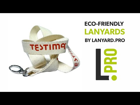 Cotton Organic Lanyard