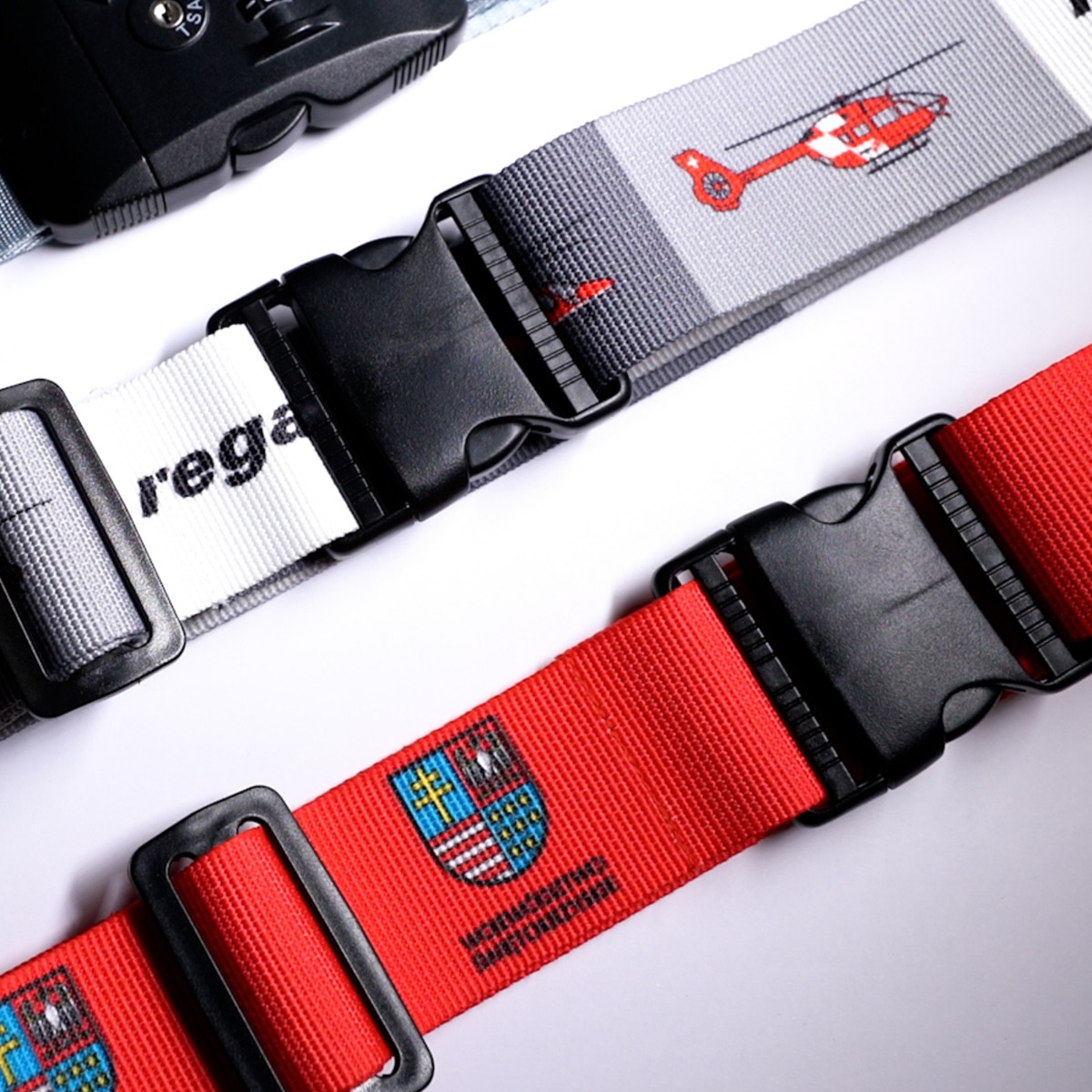 Luggage Belt with Custom Print