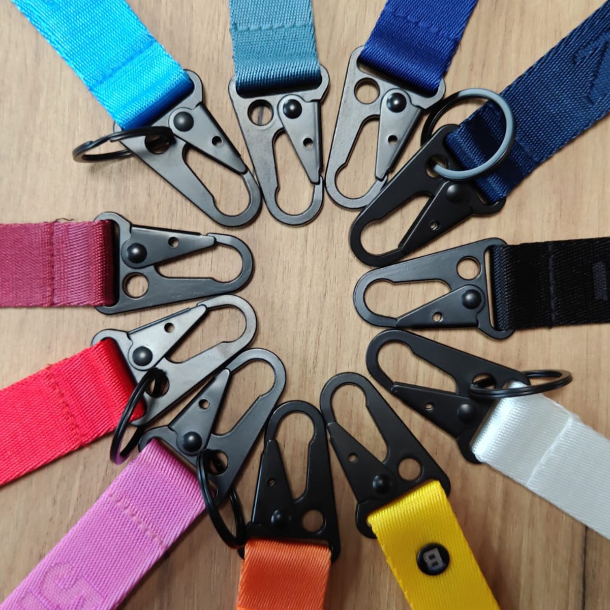 Personalized Nylon Deep Woven Lanyard - Hit of 2025