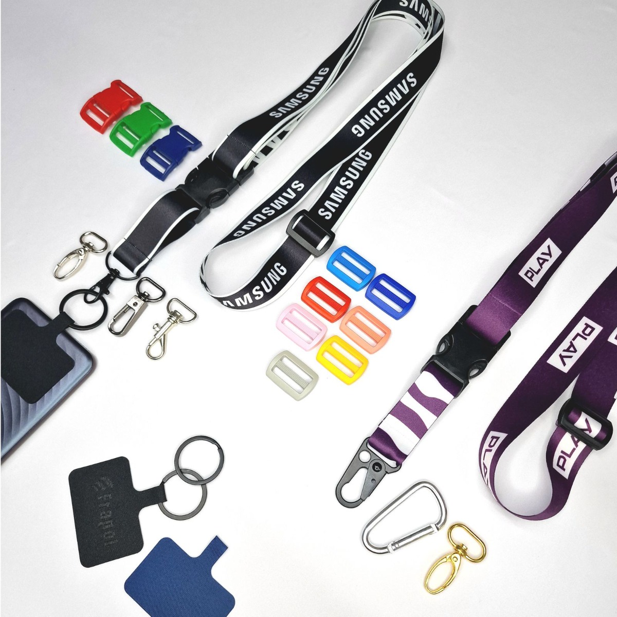 Hands-Free Adjustable crossbody Phone Lanyard– Full-Color Print