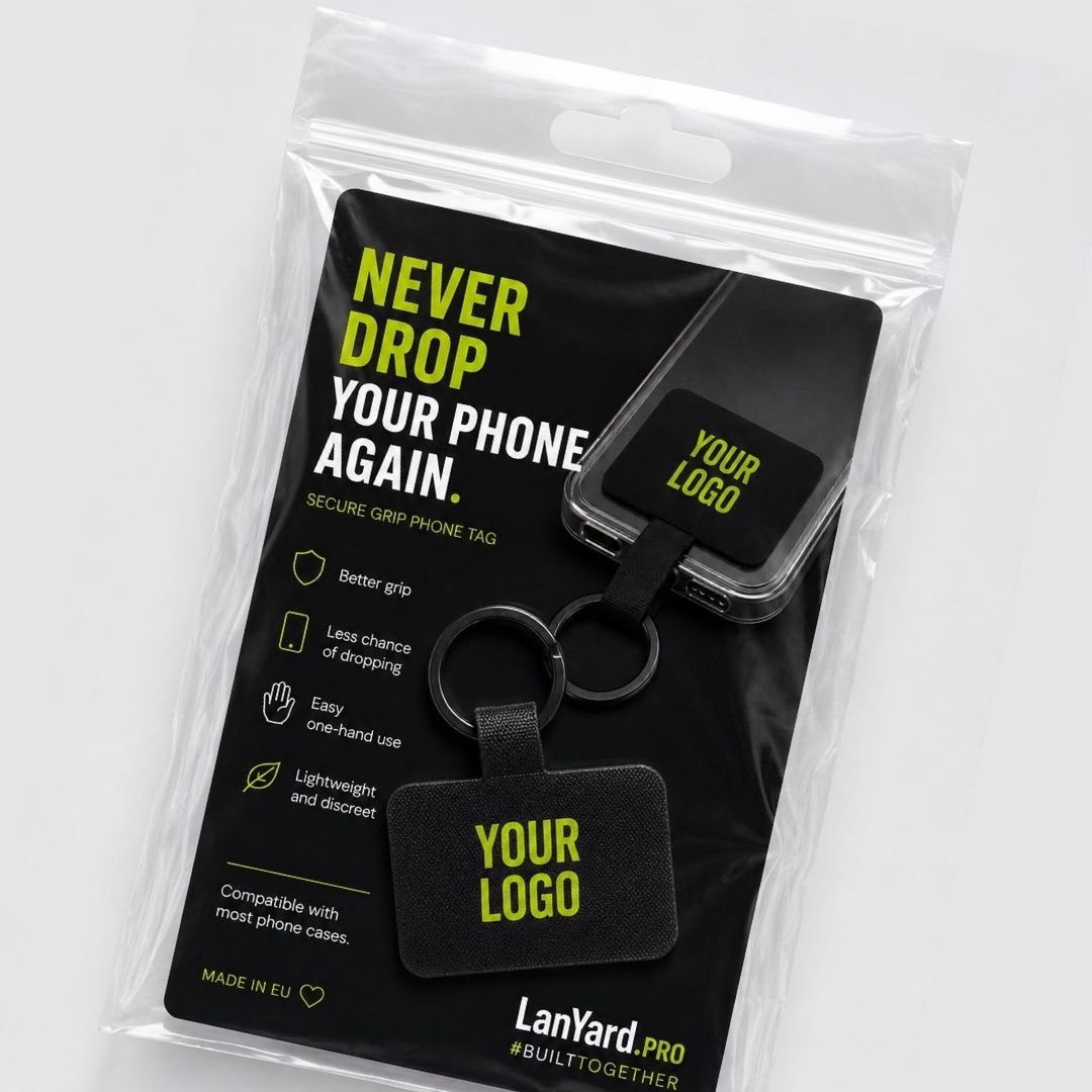 Custom Phone Grip Tag | Secure Grip™