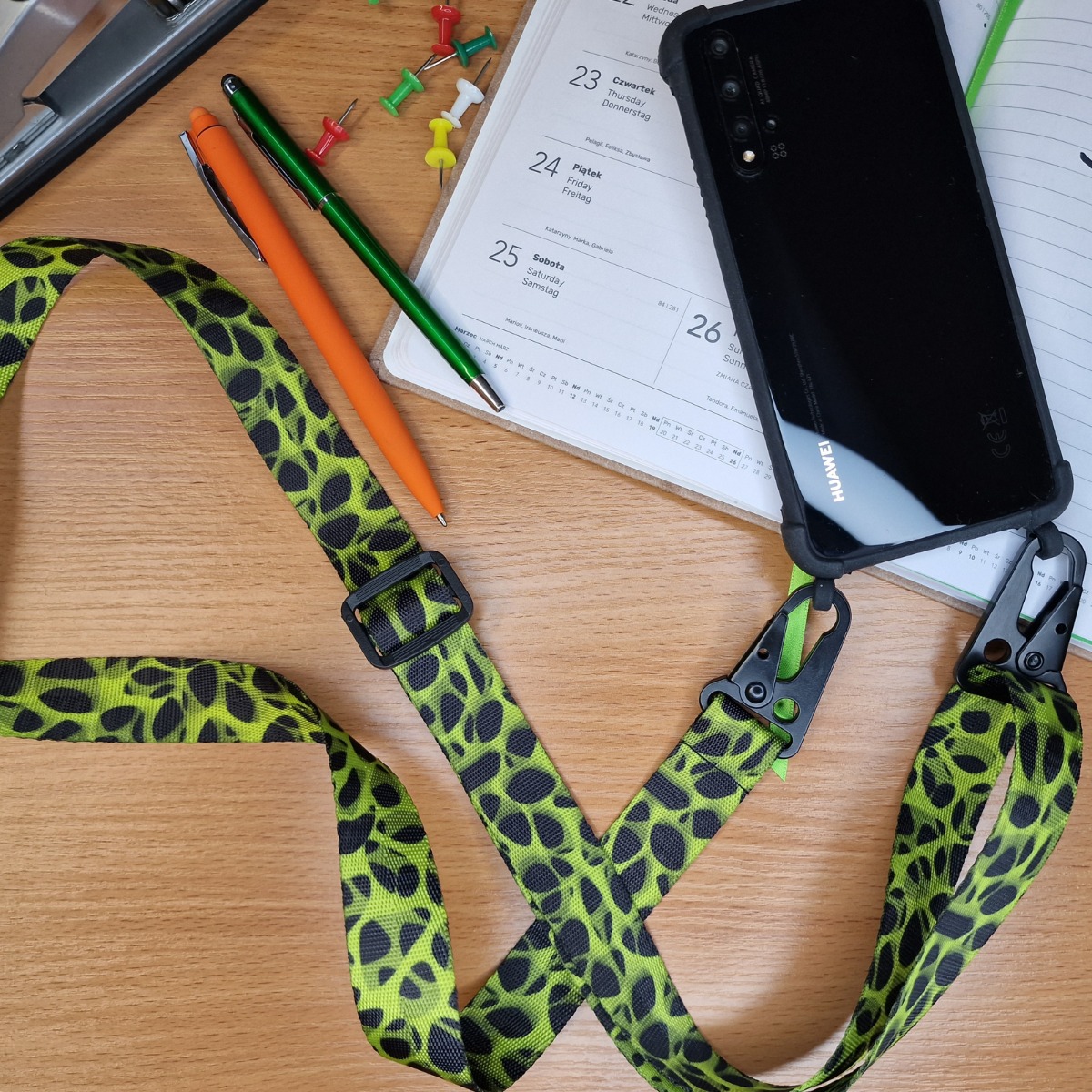 Versatile Sublimation Lanyard with Mobile Case - 20mm