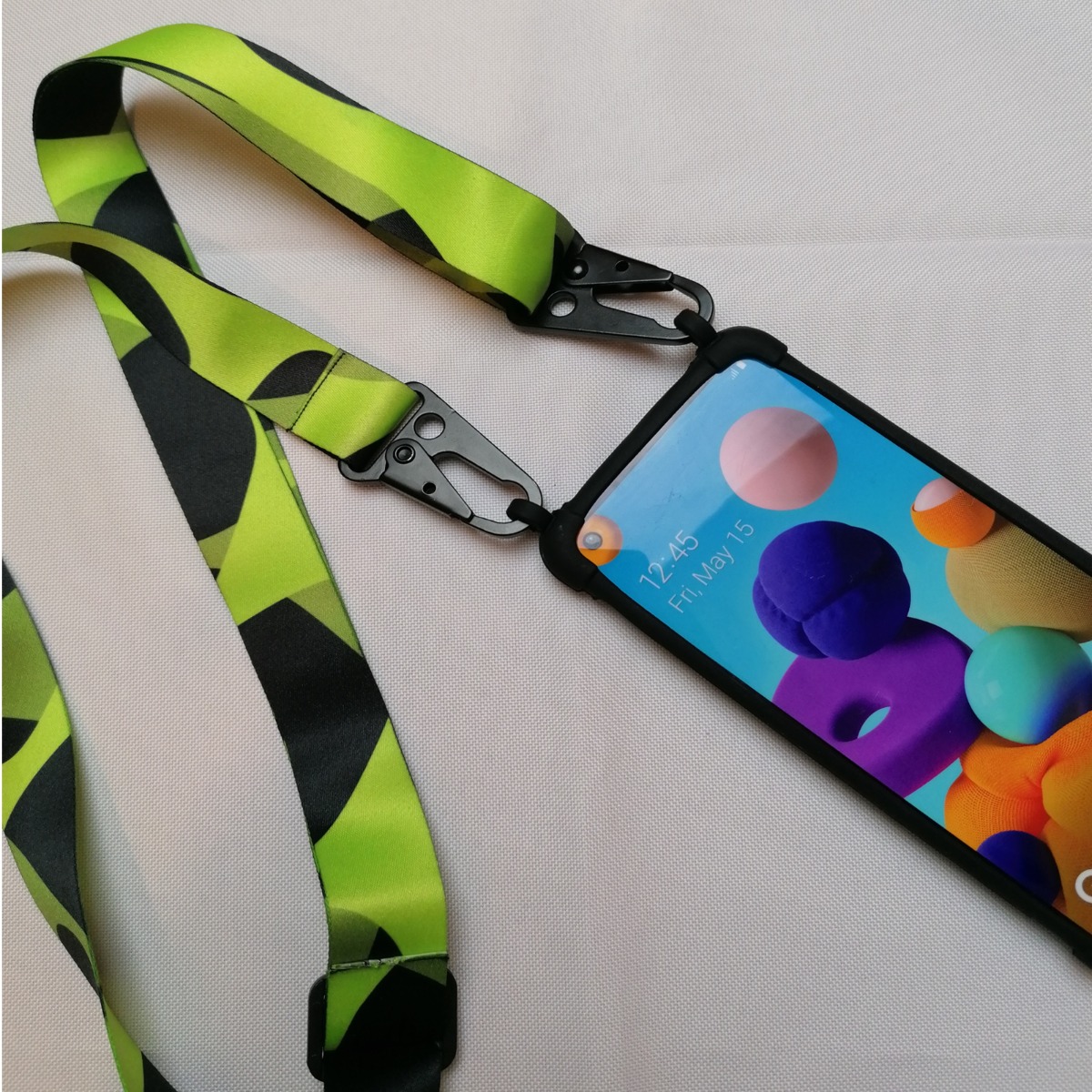 Versatile Sublimation Lanyard with Mobile Case - 20mm